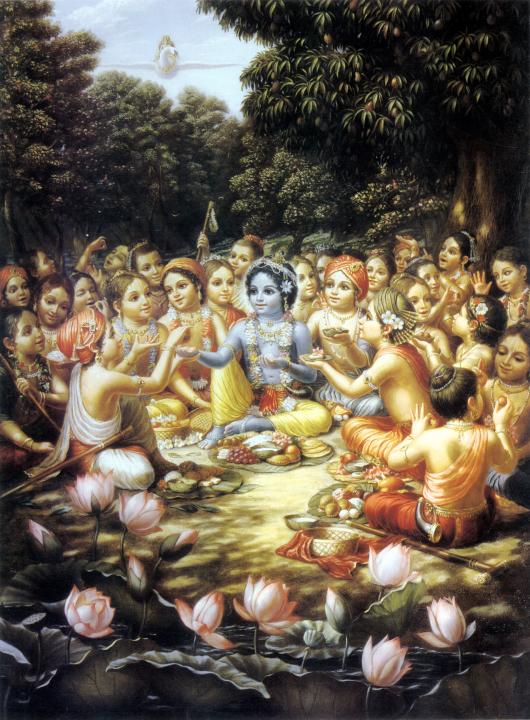 Lunch with Krishna